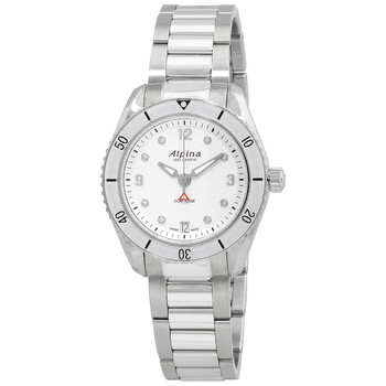 Comtesse Quartz Diamond White Dial Watch AL240SD3C6B