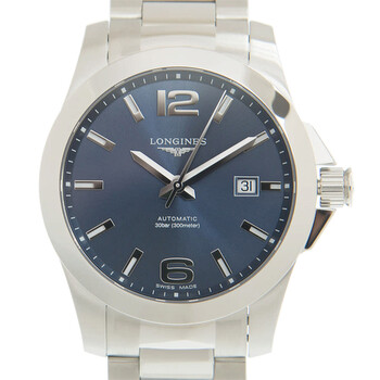 Conquest Automatic Blue Dial 41 mm Watch L3.777.4.99.6