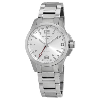 Conquest Automatic Silver Dial Watch L3.687.4.76.6