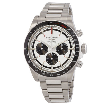 Conquest Chronograph Automatic Silver Dial Watch L3.835.4.72.6