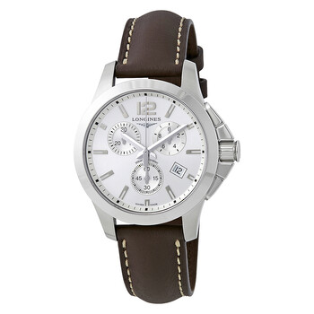 Conquest Chronograph Silver Dial Watch L33794765