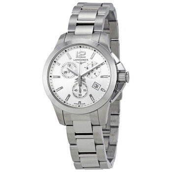 Conquest Chronograph Silver Dial Watch L33794766