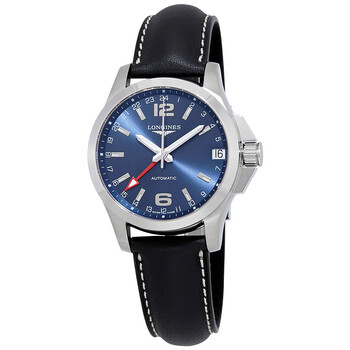 Conquest GMT Automatic Blue Dial Watch L36874992