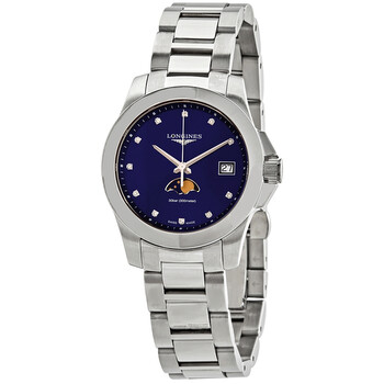 Conquest Moonphase Diamond Watch L33814976