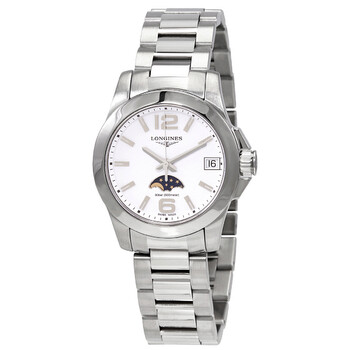 Conquest Quartz White Dial Watch L33804166