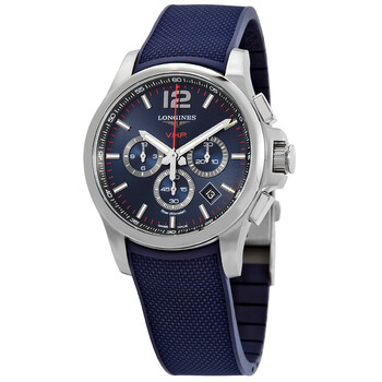 Conquest V.H.P. Chronograph Quartz Blue Dial Watch L3.727.4.96.9