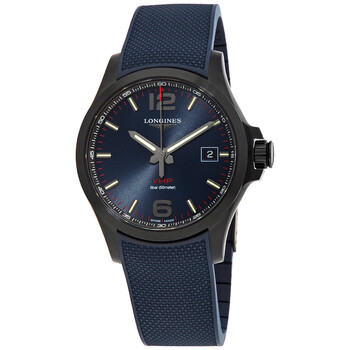 Conquest V.H.P. Perpetual Quartz Blue Dial Watch L3.726.2.96.9