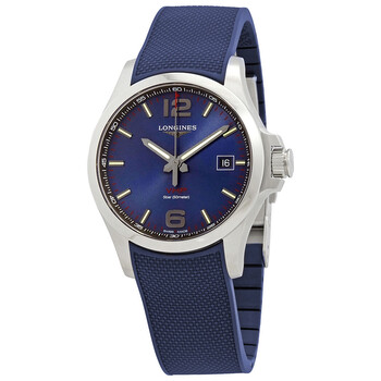 Conquest V.H.P. Perpetual Quartz Blue Dial Watch L37264969