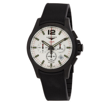 Conquest V.H.P. Perpetual Quartz Silver Dial Watch L3.727.2.76.9