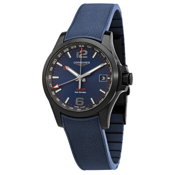 Conquest V.H.P. Quartz Blue Dial Watch L3.718.2.96.9