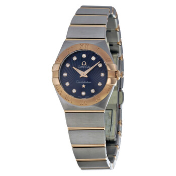 Constellation Blue Diamond Dial Stainless Steel Watch