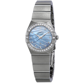 Constellation Blue Mother of Pearl Dial Watch 123.15.24.60.57.001