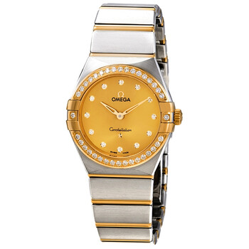 Constellation Manhattan Champagne Diamond Dial Watch 131.25.28.60.58.001