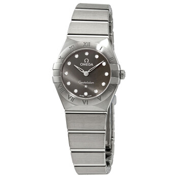 Constellation Manhattan Diamond Grey Dial Watch 131.10.25.60.56.001