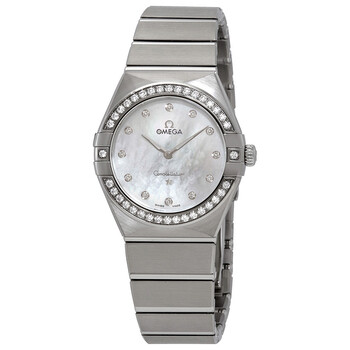 Constellation Manhattan Mother of Pearl Diamond Dial Watch 131.15.28.60.55.001