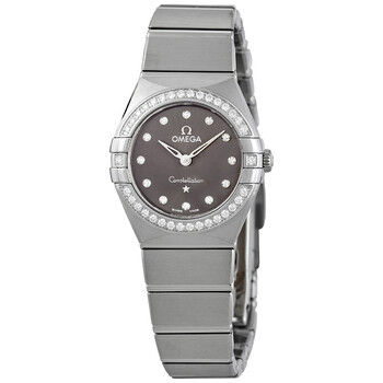 Constellation Manhattan Quartz Diamond Grey Dial Watch 131.15.25.60.56.001