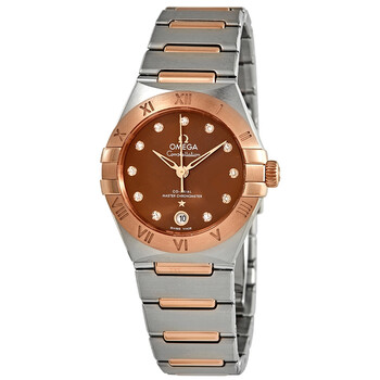 Constellation Manhattan Sunbrushed Brown Diamond Dial Watch 131.20.29.20.63.001