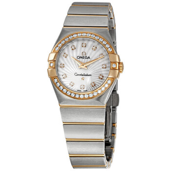 Constellation Mother of Pearl Dial Watch 123.25.27.60.55.002
