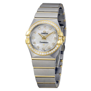 Constellation Mother of Pearl Dial Watch 123.25.27.60.55.003