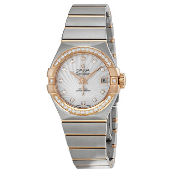 Constellation Mother of Pearl Diamond Dial Watch