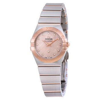 Constellation Mother of Pearl Diamond Dial Watch