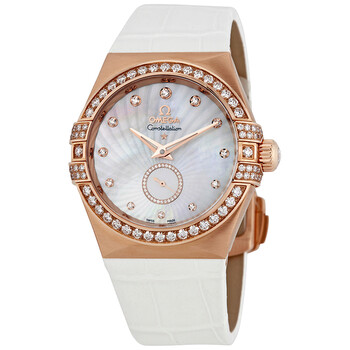 Constellation Mother of Pearl Diamond Dial Watch 123.58.35.20.55.001