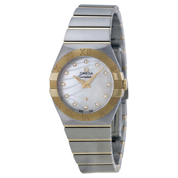 Constellation Mother of Pearl Steel and 18kt Yellow Gold Watch