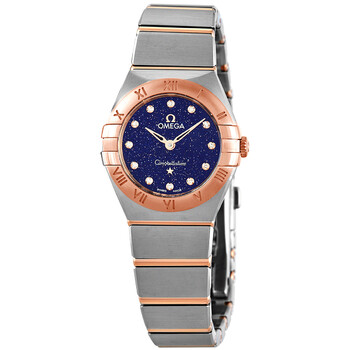 Constellation Quartz Diamond Blue Dial Watch 131.20.25.60.53.002