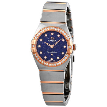 Constellation Quartz Diamond Blue Dial Watch 131.25.25.60.53.002