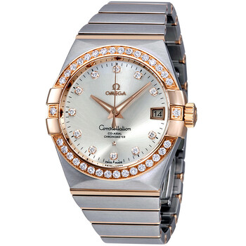 Constellation Silver Dial Diamond Watch 123.25.38.21.52.001