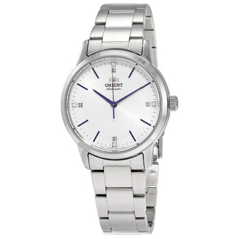 Contemporary Automatic White Dial Watch RANB0102S10B