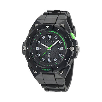 Coronado Bay Quartz Black Dial Watch NAPCNS404