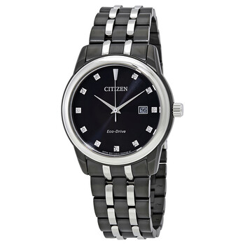 Corso EcoDrive Black Diamond Dial Watch BM734853E