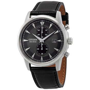 Corso EcoDrive Chronograph Grey Dial Watch CA700004H