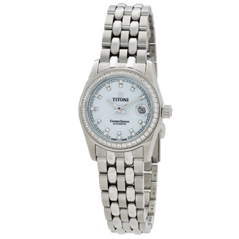Cosmo Automatic White Dial Watch 729 SDB307
