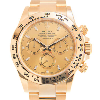 Cosmograph Daytona Champagne Dial Chronograph Oyster Watch 116508CSO