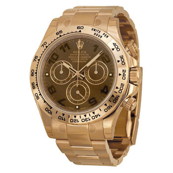 Cosmograph Daytona Chocolate Dial 18K Everose Gold Oyster Bracelet Automatic Watch 116505CHAO