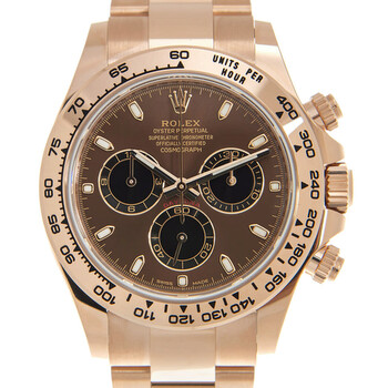 Cosmograph Daytona Chronograph Automatic Chronometer Brown Dial Watch