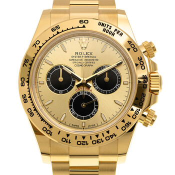 Cosmograph Daytona Chronograph Automatic Chronometer Gold Dial Watch