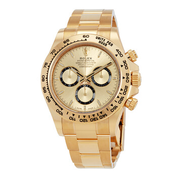 Cosmograph Daytona Chronograph Automatic Chronometer Gold Dial Watch