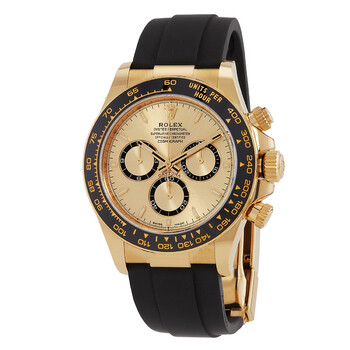 Cosmograph Daytona Chronograph Automatic Chronometer Gold Dial Watch 126518LN0010