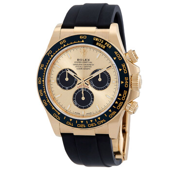 Cosmograph Daytona Chronograph Automatic Chronometer Gold Dial Watch 126518LN0012