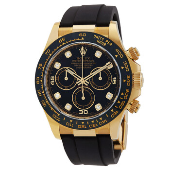 Cosmograph Daytona Chronograph Automatic Diamond Black Dial Watch 116518BKDR