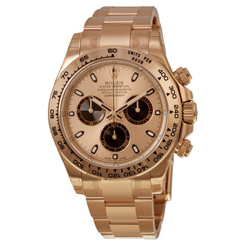 Cosmograph Daytona Rose Dial 18K Everose Gold Oyster Bracelet Automatic Watch 116505PSO