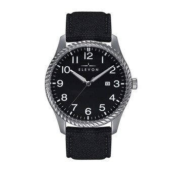 Crosswind Black Dial Watch ELE1282