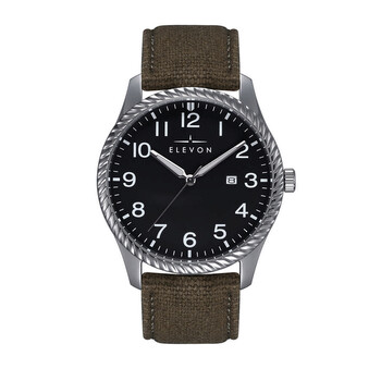 Crosswind Black Dial Watch ELE1284