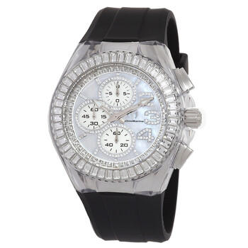 Cruise Chronograph Quartz Crystal White Dial Watch TM121023