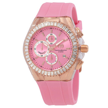 Cruise Chronograph Quartz Pink Dial Watch TM121164