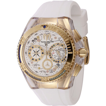 Cruise GMT Quartz Crystal White Dial Watch TM121003