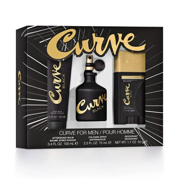 Curve Black 3 Gift Set